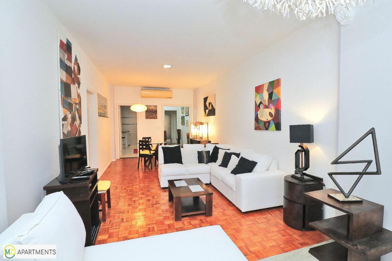 Estiloso 3 Quartos Para 6 Pessoas Em Copacabana Rio de Janeiro Extérieur photo