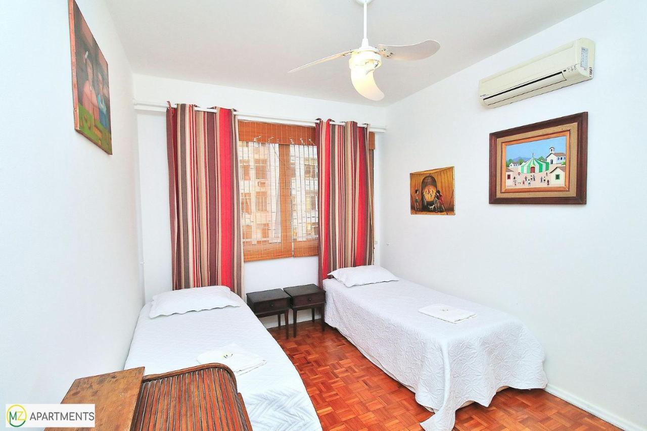 Estiloso 3 Quartos Para 6 Pessoas Em Copacabana Rio de Janeiro Extérieur photo